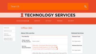 Office 365 | Technology Services at Illinois