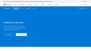 Microsoft OneDrive for Business - Outlook.com