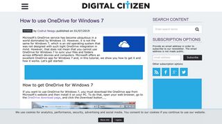How to use OneDrive for Windows 7 | Digital Citizen