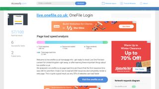 Access live.onefile.co.uk. OneFile Login