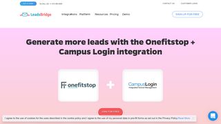 Generate more leads with the Onefitstop + Campus Login integration ...