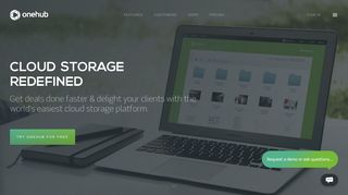 Cloud Storage & Data Room Services — Share Files Online — Onehub