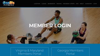 Onelife Fitness Gym Login for VA, MD, and GA