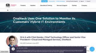 Managed Service Provider Success Profiles: OneNeck - CA ...
