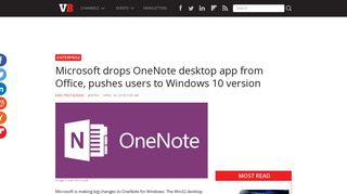 Microsoft drops OneNote desktop app from Office, pushes users to ...
