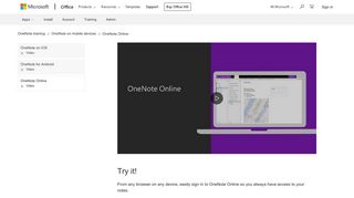 Video: OneNote Online - OneNote - Office Support - Office 365