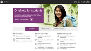 OneNote for Students - Interactive Guides - OneNote for Teachers