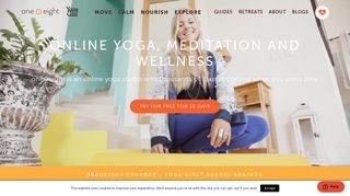 oneOeight: Online yoga classes, meditation and wellness inspiration