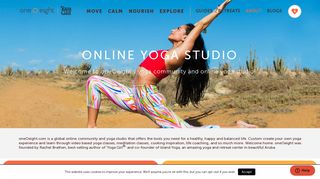 Online Yoga Studio - oneOeight