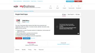 ONEOffice | myBusiness Network - myBusiness - Singtel
