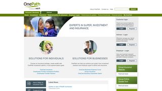 OnePath - Investment - Insurance - Superannuation