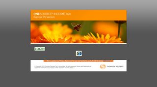 ONESOURCE Income Tax Express - RS Login
