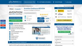 Avention OneSource Reviews: Overview, Pricing and Features