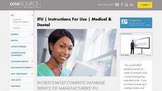 IFU | Instructions For Use | Medical & Dental - OneSource Docs