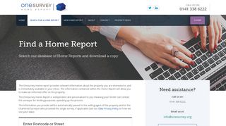 Find a Home Report | Onesurvey Home Reports