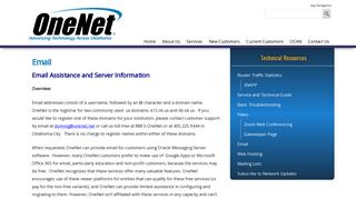 Email | OneNet