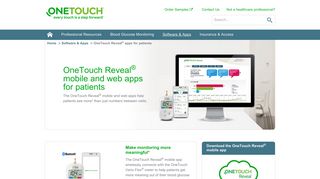 OneTouch Reveal® Mobile & Web Apps | OneTouch® Professional