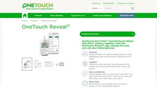 OneTouch Reveal® Diabetes & Blood Sugar App | OneTouch®