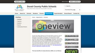 OneView / OneView - Duval County Public Schools
