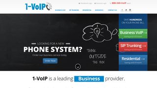 1-VoIP | Residential and Business VoIP Provider