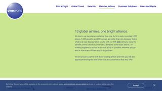 Member airline programmes - Oneworld
