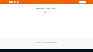 Sign in to your Harmoney account | Harmoney NZ