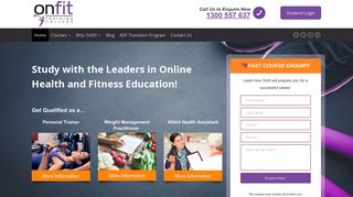 Onfit Training College | Online Health and Fitness Courses