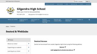 Sentral & OnGuard - Gilgandra High School