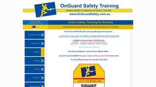 demos - 'OnGuard®' Safety Training - making sense of workplace ...