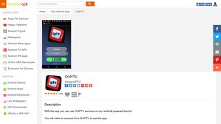 OnIPTV 1.4 apk | androidappsapk.co