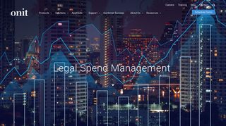 Legal Spend Management | Products | Onit, Inc. Enterprise Apps