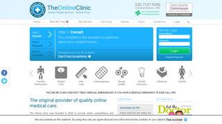 The Online Clinic - UK based Online Clinic Licensed by CQC