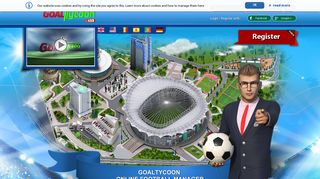GoalTycoon: Online Football Manager - Web Based Game