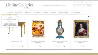 Online Galleries - The UK's Premier Antiques Portal