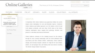 About Us - The UK's Premier Antiques Portal - Online Galleries