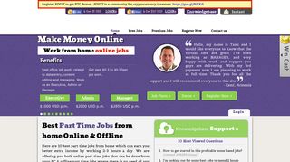 Part Time Jobs from Home Online & Offline - Best Online Jobs from ...