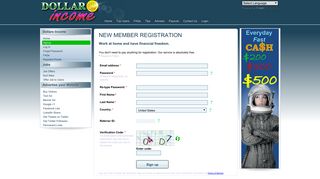 New Member Registration. Real Online Job to Make Money from ...
