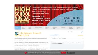 Welcome to Chislehurst School for Girls