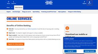 Halifax UK | Register for Online Banking | Online Services