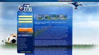 OnlineFootballManager - Your online soccer manager