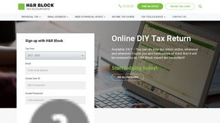 Online DIY Tax Return | H&R Block