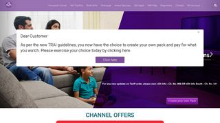 A-La-Carte DTH Channels | d2h DTH Service