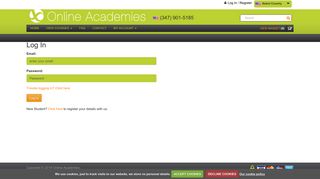 Log In Online Academies
