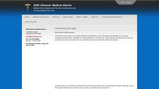 onlinebootycall login | AGB Lifesaver Medical Alarms