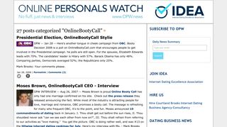 OnlineBootyCall - Online Personals Watch
