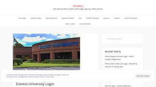 Onlinecci.com Login - Guide for Students of Everest University Login