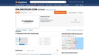 ONLINECRUSH.COM Reviews - 11 Reviews of Onlinecrush.com ...