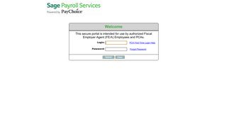 to Access PCA Sick Time Portal - IIS7 - paychoiceonline.com