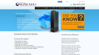 Online fax | Internet fax | Fax Server Replacement