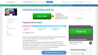 Access onlineservices.bupa.com.sa.